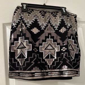 Sequin Skirt